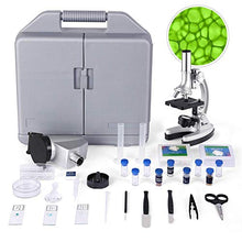 Carica l'immagine nel visualizzatore di Gallery, TELMU Microscopio per studenti 300X-600X-1200X Magnifications Microscopio...
