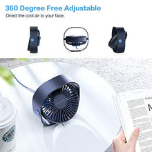 Carica l'immagine nel visualizzatore di Gallery, SmartDevil Ventilatore USB, Mini USB Ventilatore, Silenzioso, Blu