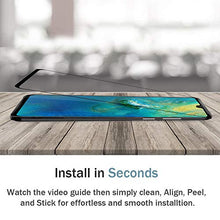 Carica l'immagine nel visualizzatore di Gallery, Ferilinso Vetro Temperato per Huawei Mate 20,[2pack] [Copertura Nero-2 pcs