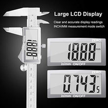 Carica l'immagine nel visualizzatore di Gallery, Calibro Digitale,Preciva Caliper metrico da 150 mm/6 pollice Puleggia - Ilgrandebazar