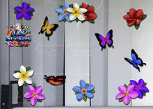 Carica l'immagine nel visualizzatore di Gallery, Plumeria multicolore fiore singolo frangipani + adesivi per auto grandi... - Ilgrandebazar