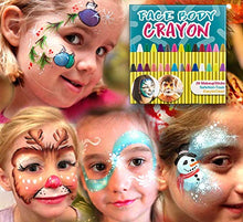 Carica l'immagine nel visualizzatore di Gallery, JamBer 28 Colori Face Paint, pastelli matite da Trucco sicure e 28colore - Ilgrandebazar