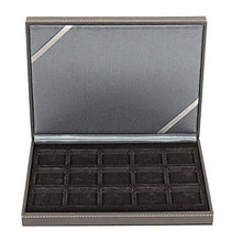 Carica l'immagine nel visualizzatore di Gallery, Lindner 2363-15 NERA Coin Case XM with 15 square compartments for coins or... - Ilgrandebazar