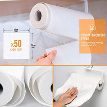 Carica l'immagine nel visualizzatore di Gallery, 2 Rotolo di Straccio in Tessuto Non Riutilizzabile(50 PCS) e 2 Panni... - Ilgrandebazar