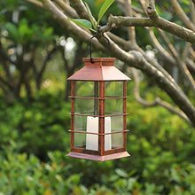 Carica l'immagine nel visualizzatore di Gallery, 2 Pack Lanterna Solare Esterno Lampada da Giardino IP44 impermeabile Vintage...