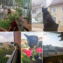 Carica l'immagine nel visualizzatore di Gallery, Focuspet Rete Protettiva per Gatti, 3X8M di Sicurezza Animali in...