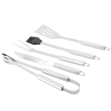 Carica l'immagine nel visualizzatore di Gallery, 5pcs / set strumenti per barbecue in acciaio inox kit coltello... - Ilgrandebazar