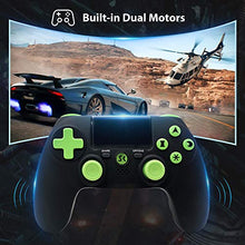 Carica l'immagine nel visualizzatore di Gallery, Controller PS4 wireless di alta qualità con DoubleShock 4 e batteria Nero