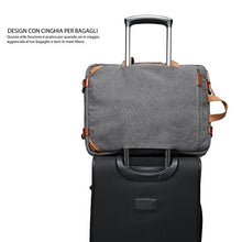 Carica l'immagine nel visualizzatore di Gallery, CoolBELL Borsa Multi-Funzione, Convertibile, da 17,3 Pollici, Grigio Scuro