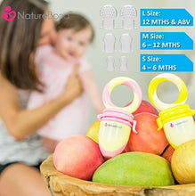 Carica l'immagine nel visualizzatore di Gallery, Ciuccio per Alimenti/Ciuccio Frutta Neonati Peach Pink &amp; Lemonade Yellow - Ilgrandebazar