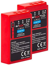 Carica l'immagine nel visualizzatore di Gallery, Baxxtar PRO (2x) compatibile con la batteria DUAL LCD-caricatore + 2x BLS-5