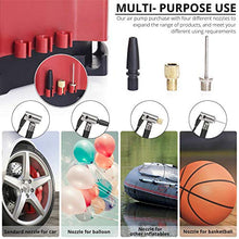 Carica l'immagine nel visualizzatore di Gallery, TRIPLE TREE 12V Compressore Aria Portatile Auto,Gonfiatore...