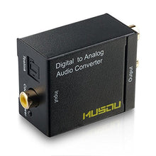 Carica l'immagine nel visualizzatore di Gallery, Musou Audio DAC Convertitore Digitale Analogico, Ottico o Coassiale Toslink...