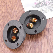 Carica l'immagine nel visualizzatore di Gallery, Foxnovo 2PCS DIY Home auto stereo altoparlanti a vie box terminal binding...