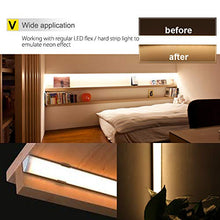 Carica l'immagine nel visualizzatore di Gallery, Profili per Strisce LED 45° - 6x1MT Profilo Alluminio 6*1m - Ilgrandebazar