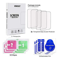 Carica l'immagine nel visualizzatore di Gallery, MWOOT 3 Pezzi Pellicole in Vetro Temperato per Garmin Edge 830 530, Anti...