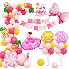 Carica l'immagine nel visualizzatore di Gallery, MMTX Addobbi Compleanno Bambina Festoni Kit 1 Anno Decorazioni...