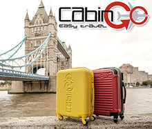 Carica l'immagine nel visualizzatore di Gallery, CABIN GO MAX 5585 Valigia Trolley rigido in ABS grande MX5585, Argento