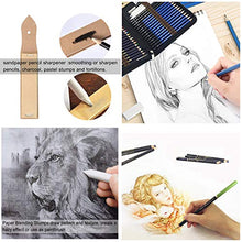 Carica l'immagine nel visualizzatore di Gallery, Matite di Disegno Artistico, 72 Kit da schizzo e Colorate di... - Ilgrandebazar