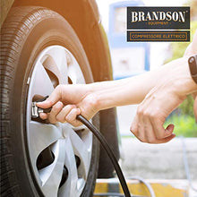 Carica l'immagine nel visualizzatore di Gallery, Brandson - Compressore Aria Auto a Batteria al Litio - Nuovo - 12V e 220V -... - Ilgrandebazar