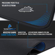 Carica l'immagine nel visualizzatore di Gallery, TITANWOLF - XXL Tappetino per Mouse da Gioco - Gaming Mousepad Extra Grande C