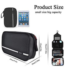 Carica l'immagine nel visualizzatore di Gallery, Beauty Case da Viaggio impermeabile, Boic Borsa Toilette Appendibile Nero