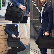 Carica l'immagine nel visualizzatore di Gallery, Taygeer Borsa da 17 pollici per laptop, borsa Messenger espandibile per...