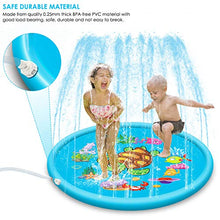Carica l'immagine nel visualizzatore di Gallery, Stuoia per Giochi con Spruzzi E d'Acqua Bambini blu-110CM / 43Inch