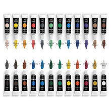 Carica l'immagine nel visualizzatore di Gallery, 24pc Set di colori acrilici per 24 piece set (24 different colours) - Ilgrandebazar