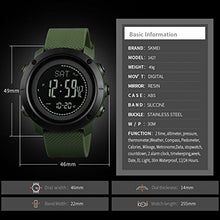 Carica l'immagine nel visualizzatore di Gallery, Orologio digitale da uomo con bussola, contapassi, barometro, altimetro,... - Ilgrandebazar