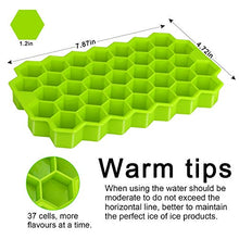 Carica l'immagine nel visualizzatore di Gallery, NEEGO Stampo Ghiaccio Silicone con Coperchio 2 Pezzi Cubetti Ghiaccio... - Ilgrandebazar