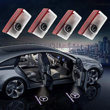 Carica l'immagine nel visualizzatore di Gallery, MUKEZON Luce di Benvenuto per portiera Auto, proiettore con Logo HD per... - Ilgrandebazar