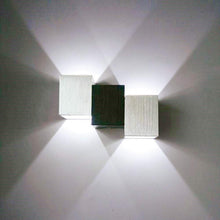 Carica l'immagine nel visualizzatore di Gallery, Glighone Applique da Parete Interni Lampada a Muro LED S3, Bianco