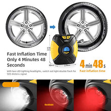 Carica l'immagine nel visualizzatore di Gallery, WindGallop Compressore Portatile per Auto Digital Gonfiatore Elettrico...