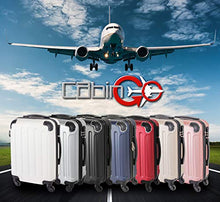 Carica l'immagine nel visualizzatore di Gallery, CABIN GO MAX 5571 Valigia Trolley rigido in ABS grande MX5571, Bordeaux