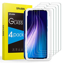 Carica l'immagine nel visualizzatore di Gallery, [4 Pezzi] SPARIN Pellicola Vetro Temperato Compatibile con Xiaomi Redmi Note...