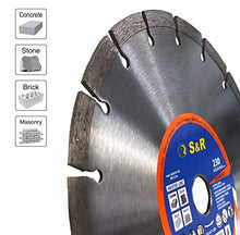 Carica l'immagine nel visualizzatore di Gallery, S&amp;R Disco Diamantato 230 x 22,2 mm Standard Universale per 230 x