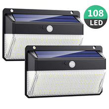 Carica l'immagine nel visualizzatore di Gallery, Luce Solare LED Esterno, Kilponen 108 Super Luminosa Lampada con... - Ilgrandebazar