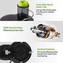 Carica l'immagine nel visualizzatore di Gallery, Aigostar MyFrappe Black 30IMX - Centrifuga ed Estrattore di Succo e verdura.... - Ilgrandebazar