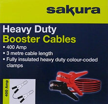 Carica l'immagine nel visualizzatore di Gallery, Sakura SS3625 Cavi Batteria Isolati, 400 A, Lunghezza 3 m