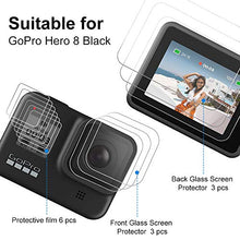 Carica l'immagine nel visualizzatore di Gallery, laxikoo Pellicola Vetro Temperato per GoPro Hero 8 Black, [12 Pezzi]...