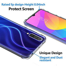 Carica l'immagine nel visualizzatore di Gallery, Ferilinso Cover per Xiaomi Mi 9 Lite Cover, [Rinforzare la Trasparente
