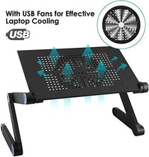 Carica l'immagine nel visualizzatore di Gallery, Mbuynow Supporto per PC con Ventole, Laptop Per