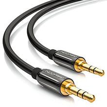Carica l'immagine nel visualizzatore di Gallery, deleyCON 20m Cavo Jack 3,5mm AUX Audio Stereo 20 metri, Nero