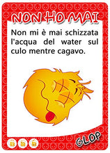 Carica l'immagine nel visualizzatore di Gallery, Glop Non ho mai - Giochi per Bere - Alcolici Feste - da...