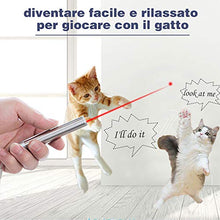 Carica l'immagine nel visualizzatore di Gallery, Faburo Giochi per Gatti Interattivo Giocattoli e Cani,Luce LED... - Ilgrandebazar