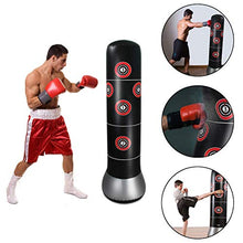 Carica l'immagine nel visualizzatore di Gallery, Pywee Sacco da Boxe Gonfiabile per Fitness autoportante per...