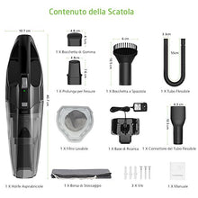 Carica l'immagine nel visualizzatore di Gallery, Aspirabriciole Senza Fili, Holife Aspirapolvere Portatile Potente, Nero 164 - Ilgrandebazar