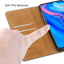 Carica l'immagine nel visualizzatore di Gallery, HOOMIL Cover per Huawei P Smart Z, Flip Case in Pelle PU Premium Nero - Ilgrandebazar