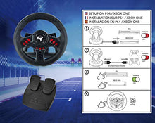 Carica l'immagine nel visualizzatore di Gallery, Subsonic - Volante da corsa Racing Wheel Universal con pedali per...